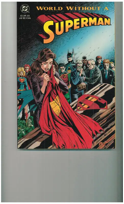 DC Comics - World Without A Superman TPB. in Comics & Graphic Novels in Oshawa / Durham Region - Image 2