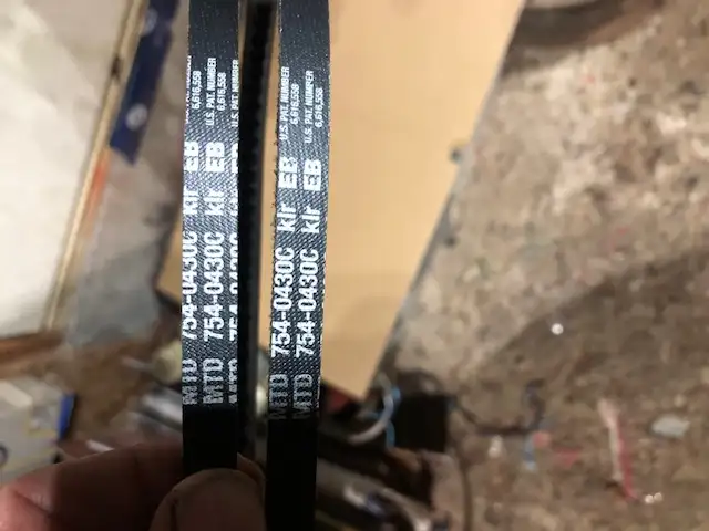 Snowblower auger belts in Snowblowers in Sudbury - Image 3