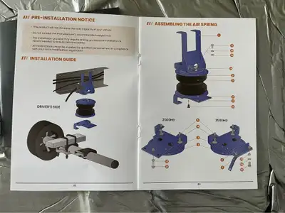 Maxpeeding Rods air bags, fits Chev /GMC 2500/3500 from 2001 to 2010, brand new. $250 I will not rep...