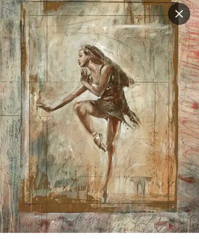 see most art painting pieces pls send inquiry for price or come to showroom 1. Robin $85, gold color...