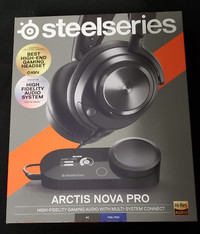 SteelSeries 61527 Arctis Nova Pro Gaming Headset - NEW IN BOX