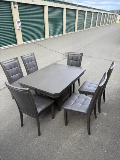 Dining Table Built In Leaf 6 Chairs, View more