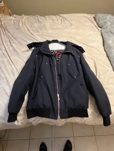 Moose Knuckle Jacket-Navy Blue-Men’s XL, View more