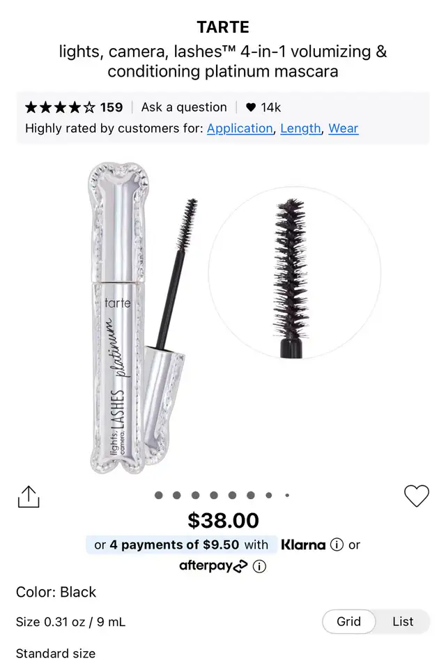 Brand New Tarte Mascara Full Size