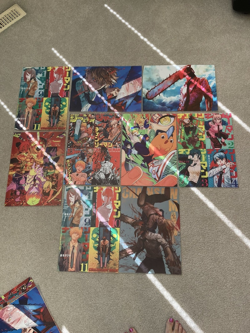Chainsaw Man Anime Posters Vinyl Arts & Collectibles Edmonton Kijiji