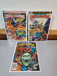 Contest of Champions 1 2 3 high grade comic set check pictures 