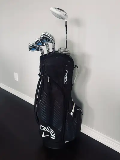 Ladies Extended Right Handed Callaway Graphite Golf Clubs, View more