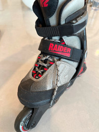 K2 raider youth adjustable inline skates