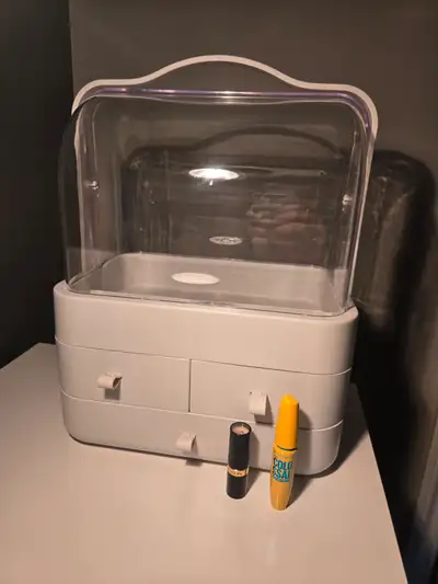 Dustproof makeup and cream organizer, View more