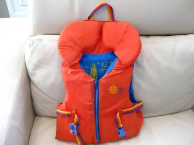 Buoy O Buoy Youth Teen Size Red Life Jacket - 60 -90lbs, View more