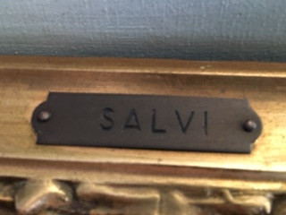 ANTIQUE G. SALVINI ITALIAN OIL ON CANVAS, C1915  in Arts & Collectibles in Oshawa / Durham Region - Image 4