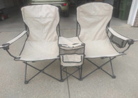 Tera-Gear Dual Folding camping chair- like new