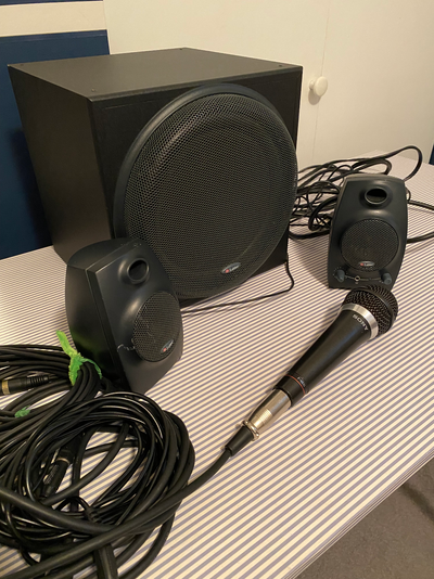 Microphone and Speaker (FREE), View more