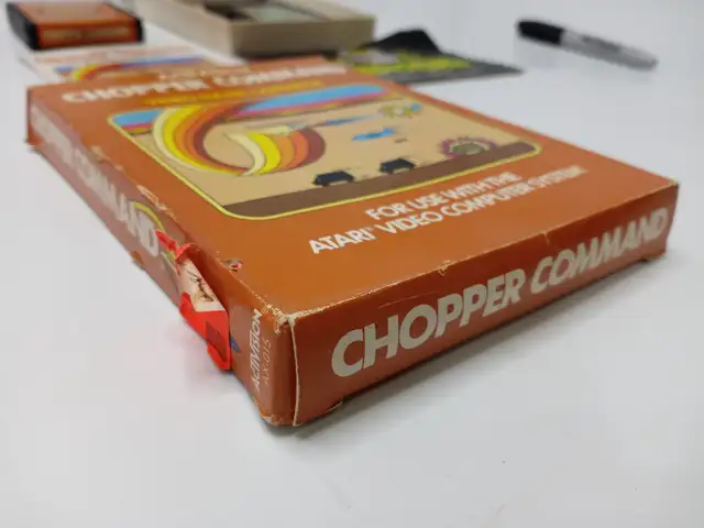 Atari 2600 Chopper Command & Frogger in Box with manuals in Older Generation in Kitchener / Waterloo - Image 5