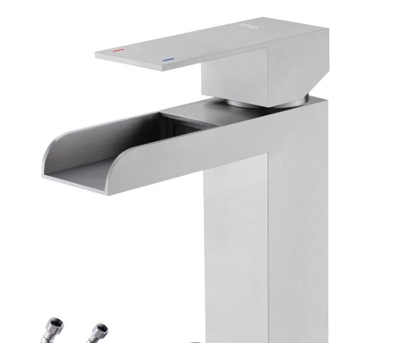 Brand New Brushed Nickel Bathroom Waterfall Faucet For Sale in Plumbing, Sinks, Toilets & Showers in London