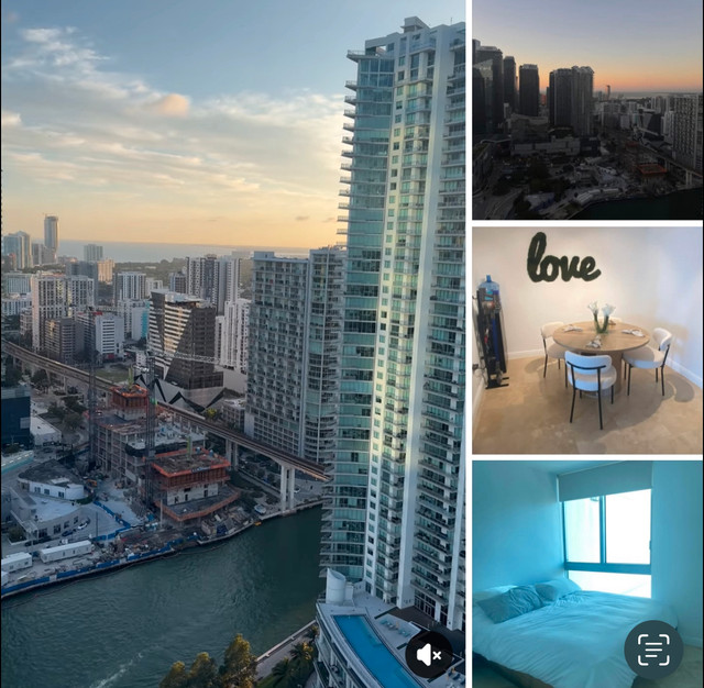 Co-location Condo /Brickell-Miami  / Accès sécurisé /Full équipé in Other Countries
