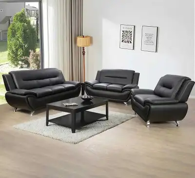 Leather Sofa Set (3+2+1) Design Your Living Room , View more