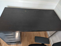 Ikea desk top and 2 legs - $5 obo