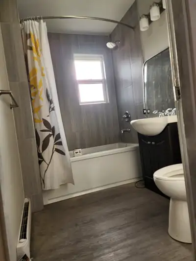 Close to downtown and recreation center. Bus stop near by. Siding being updated as there were new wi...