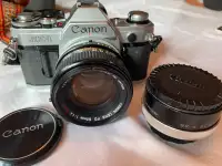 Canon AE-1 SLR 35MM Camera & Accessories