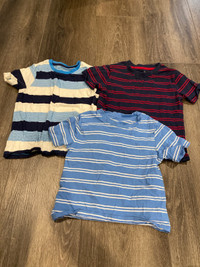 3 stripped Sears t-shirts (5T)