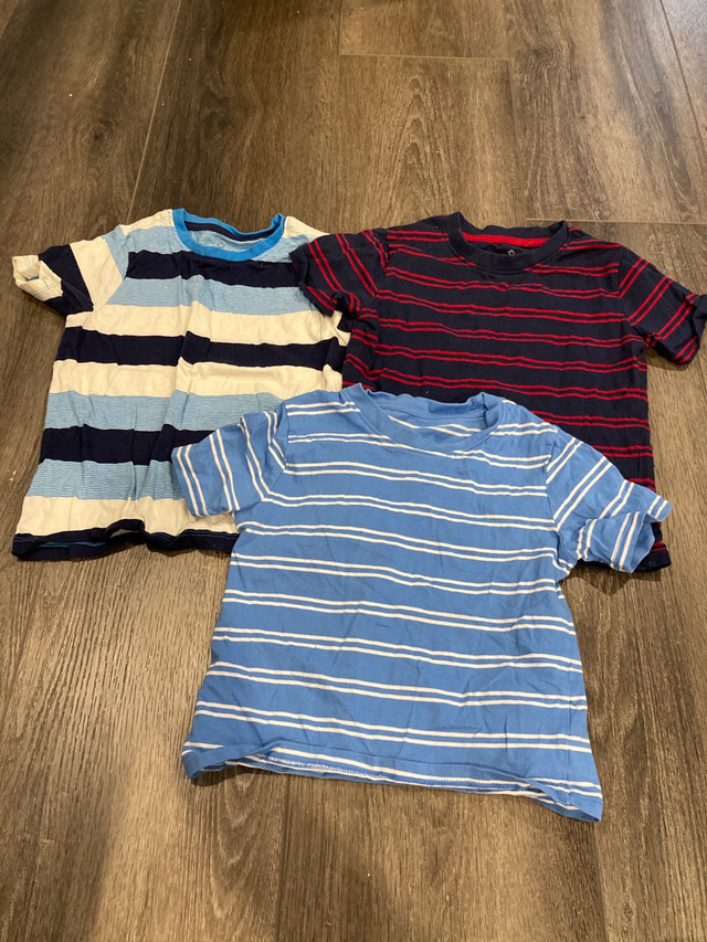 3 stripped Sears t-shirts (5T) in Clothing - 5T in Kitchener / Waterloo