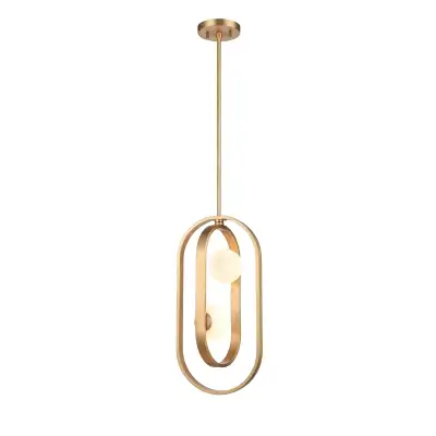 DVI Atwood Gold Two Light Pendant DVP45019, View more