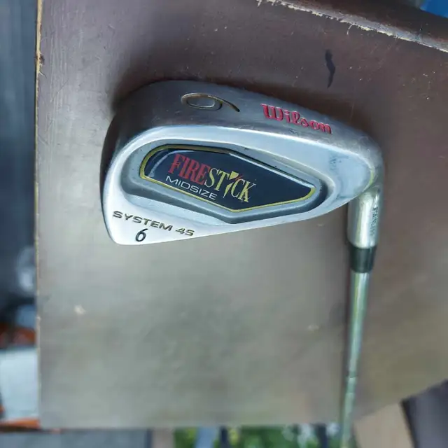 Wilson Fire Stick Mid Size System 45 6 Iron (RH) - $15.00 in Golf in Belleville - Image 4