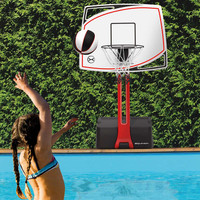 Equinox Poolside Basketball and Volleyball Combo Set