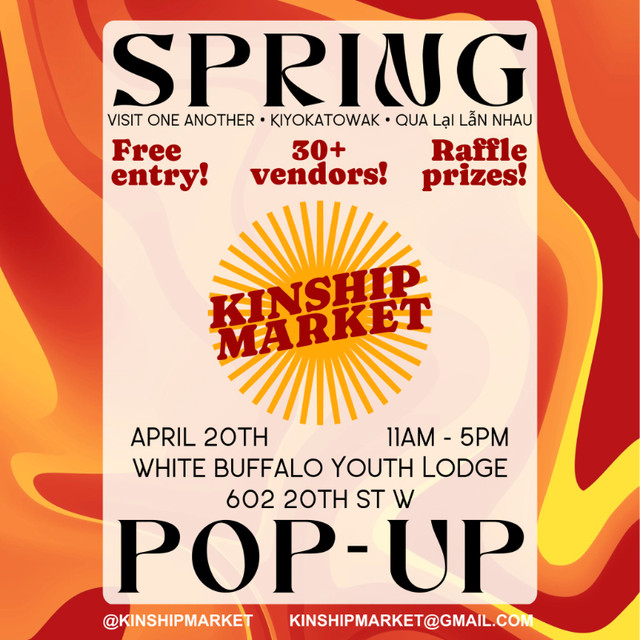 Kinship Market: Spring Pop-up! in Events in Saskatoon