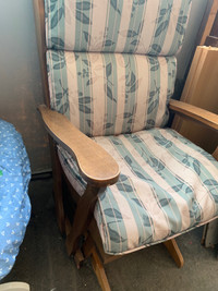 Moving Sale- Glider Rocking Chair, Table, Painting, Household et
