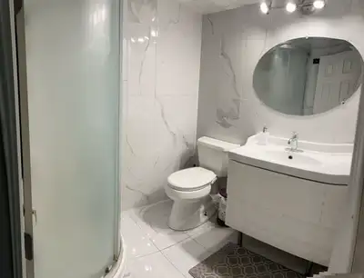 1 single private bedroom (furnished) for rent in North York. Includes separate entrance, separate la...