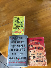 Girl with Dragon Tattoo Trilogy (Pickup in West Ottawa Area)