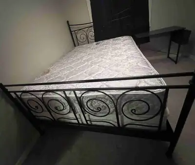 queen mattress & boxspring, View more
