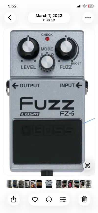 boss fuzz FZ-5, View more