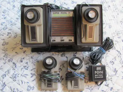 Sears Super Pong 4 Video Game