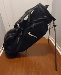 Brand New NIKE All Black Stand Golf Bag