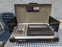 Coleman 2 in 1 Camp Stove/Grill