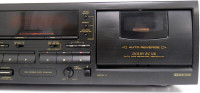 Dual cassette deck Pioneer CT-W601R in  working  condition