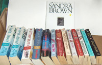 Large Lot of  Sandra Brown   Books for Sale