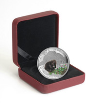 2016 $20 Fine    Silver Coin - Porcupine