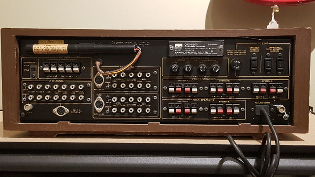 Vintage Sansui QRX 6500 Quad in Stereo Systems & Home Theatre in Belleville - Image 3