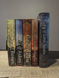 The Mortal Instruments by Cassandra Clare (books 1-5)