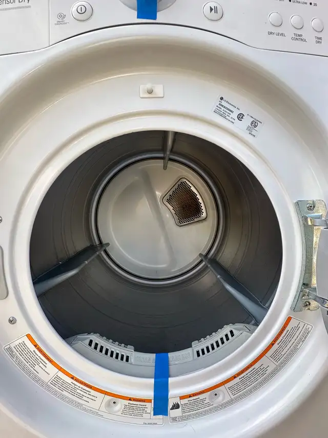 27” LG WASHER AND DRYER SET FRONT LOAD STACKABLE FULL CAPACITY  in Washers & Dryers in City of Toronto - Image 7