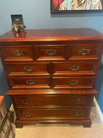 Perfect condition Hardwood dresser, View more