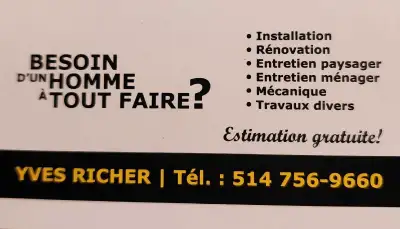 Service Peintre - Disponible immédiatement - Homme a tout faire, View more