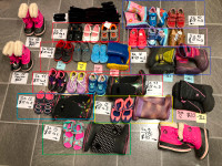 girls footwear sizes 9, 10, 11, 12, 13 gently used EUC or NEW