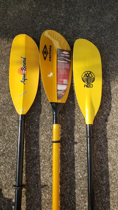 230cm fibreglass shaft kayak paddles - H2O, Carlisle, Aqua-Bound, View more