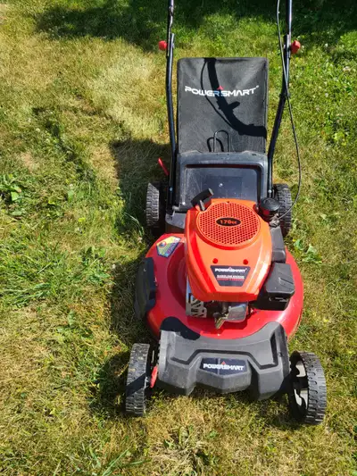 Powersmart 21" lawnmower with bag, like new, View more