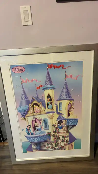 Framed Disney Princess poster, View more
